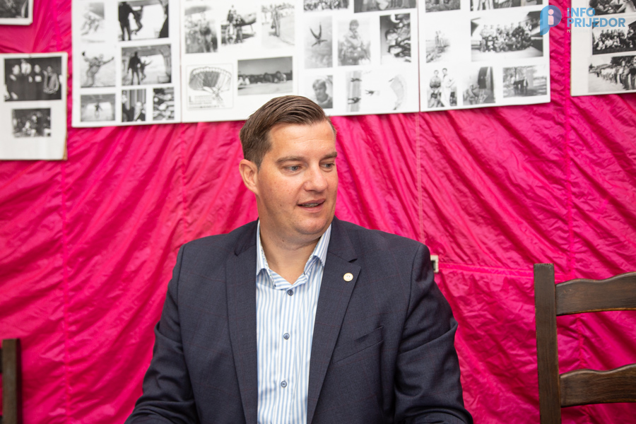 Predstavnik Gradske uprave u Organizacionom odboru, prof. Aleksandar Milješić