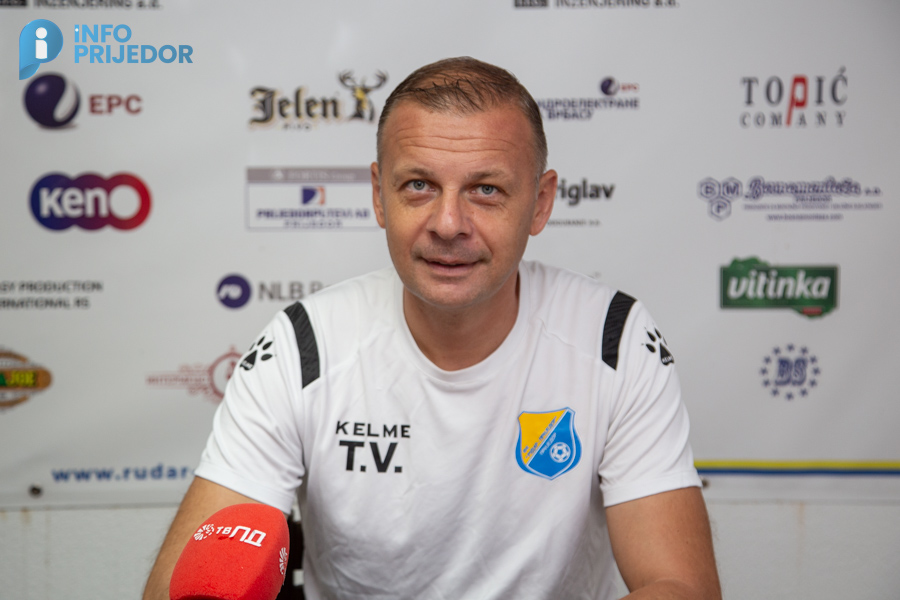 Vule Trivunović, trener FK Rudar-Prijedor